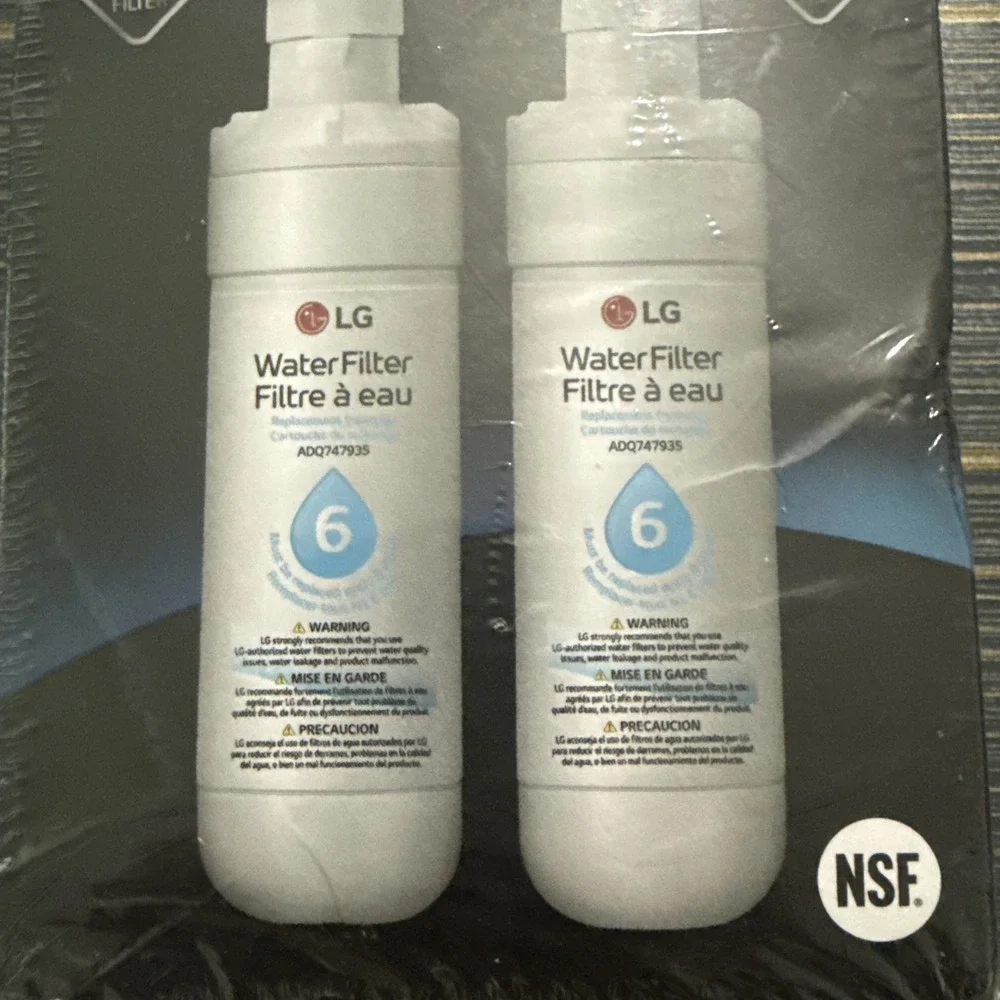 NEW SEALED LG LT1000P2 6-Month/200 Gallon Refrigerator Replacement Water Filter